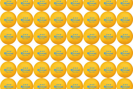 60-Pack 3 Star Ping Pong Balls,Advanced Table Tennis Ball,Bulk Outdoor Ping Pong Balls, Orange