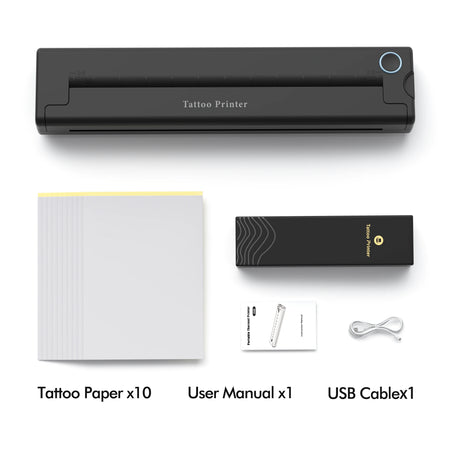 A4 Thermal Printers Wireless Bluetooth Tattoos Printer Portable Mini Thermal Printer A4 Paper Photo Printer from Mobile Phone
