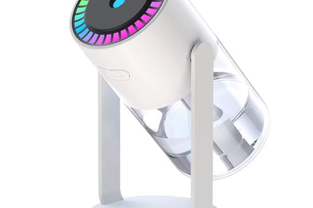 MistGlow 280ML Air Humidifier – Desktop Humidifier with Projector, Adjustable Light & Auto Off for Home & Office